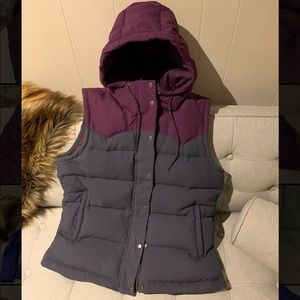 Patagonia bivy down vest women’s large